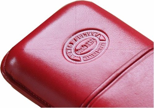 Etui en cuir rouge Romeo y Julieta