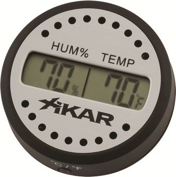 Hygromètre digital Xikar rond photo 100