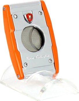 Coupe-cigares double lame Lamborghini 'Precisione' orange