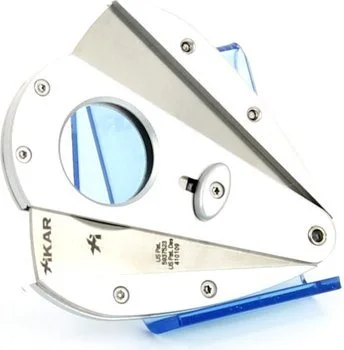 Coupe-cigares double lame Xikar 1 - Xi1 Argent