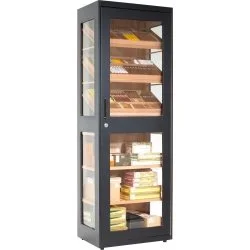 adorini Humidor Cabinet Capri Deluxe zwart