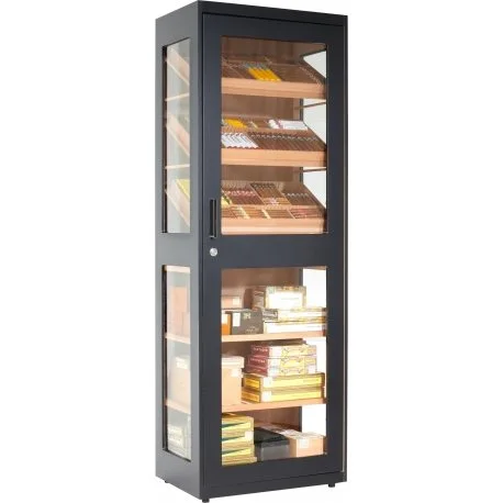 adorini Humidor Cabinet Capri Deluxe zwart