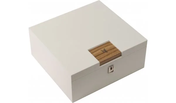 HF Barcelona W Smart desktop humidor wit