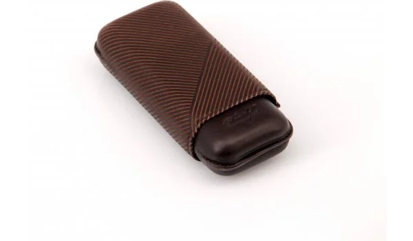 Etui à cigares Davidoff en cuir R-2 marron 1