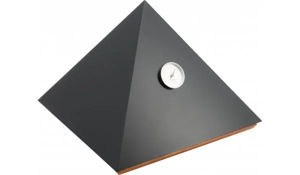 adorini Humidor Piramide Deluxe M Zwart