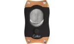 Colibri Monza Dubbele Guillotine Sigarenknipper Zwart / Rose