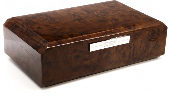Prometheus Humidor Walnoot 100 Sigaren Octagon