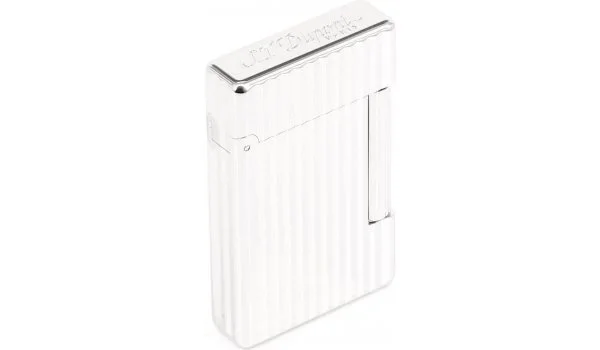 S. T. Dupont Briquet Initial Argent Bronze Rayé