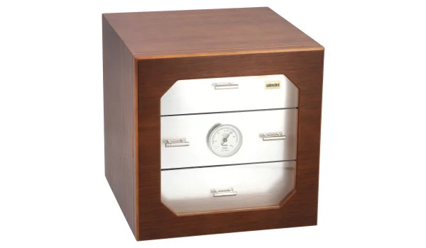 Adorini Humidor Chianti M Walnoot/ Alu - Deluxe