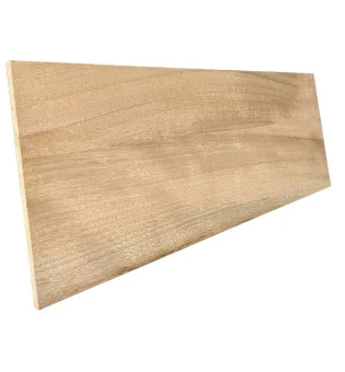 Placage en bois d'okoumé 42 mm x 15,3 mm x 5 mm