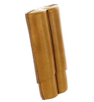 Lubinski Sigarenkoker Leder 2 Robuust cognac