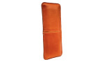 Boîtier à cigares double Reinhold Kühn rabatté Top Orange