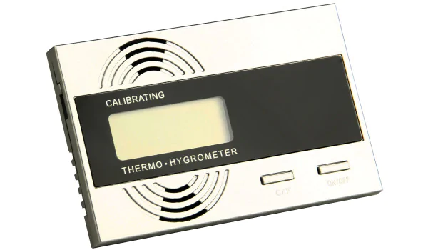 Hygro- en thermometer digitaal, ijkbaar