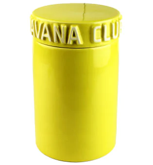 Jarre à cigares Havana Club Tinaja jaune