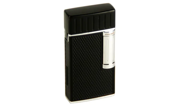 Briquet Colibri Julius II Noir Chrome