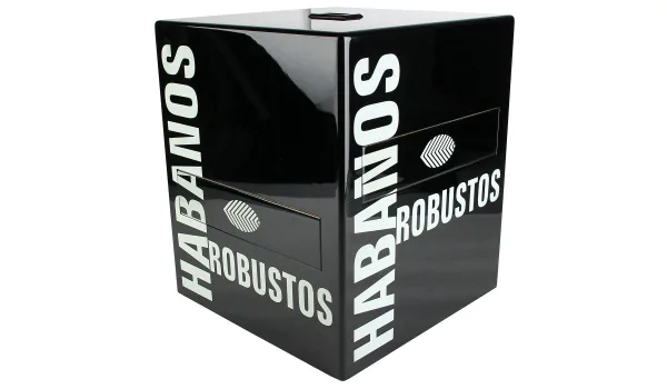 Habanos Robustos Cave à cigares noire