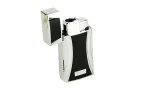Caseti Chamonix Briquet Jet Chrome Noir photo 3