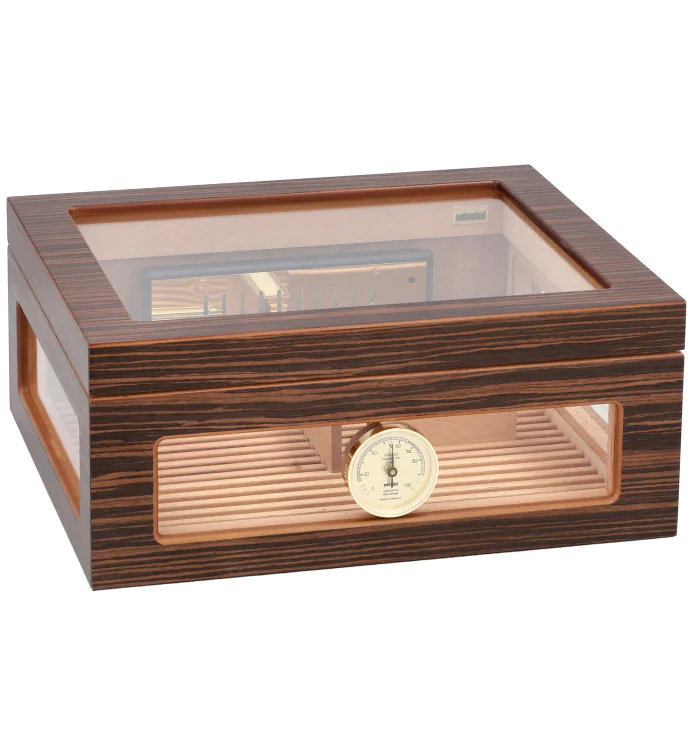 adorini Treviso Deluxe Glazen bovenkant Humidor foto 9