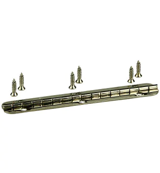 Small Piano Hinge Silver 80mm foto 3