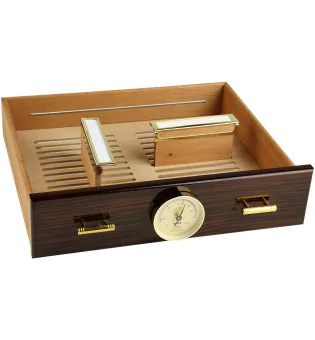 Lade voor adorini Humidor Chianti Grande met hygrometer gat foto 14