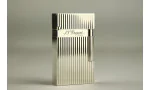 ST Dupont Ligne 2 Aansteker Geribbeld Zilver foto 103