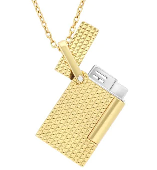 S.T. Dupont Halsketting Aansteker Goud K27067CH