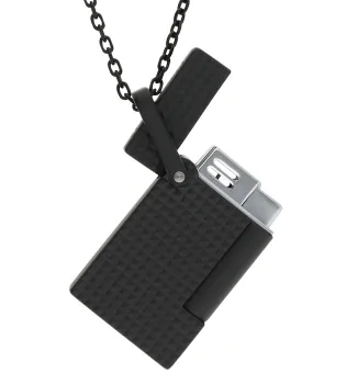 S.T. Dupont Briquet à collier Noir K27068CH