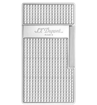 S.T. Dupont Biggy Aansteker Diamantkop Chroom 025010