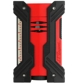 S.T. Dupont Defi XXtreme Aansteker Zwart Rood 021601