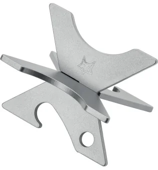 Support à cigares Fox Senta en acier inoxydable brossé 745 S