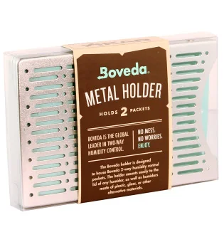Xikar aluminium houder dubbel voor Boveda van 60 gram