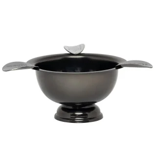 Cendrier personnel Stinky Noir Nickel
