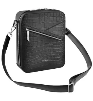 S.T. Dupont Le Grand Atelier sigraen crossbody tas zwart 141053