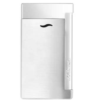 ST Dupont Slim 7 Aansteker Geborsteld Chrome Grijs