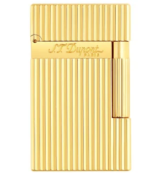 ST Dupont Ligne 2 Lighter Verticale Riggels Geelgoud