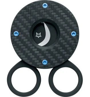 Ciseaux à cigares Fox The Circle Black Carbon 743 3KT