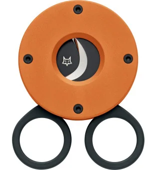 Fox sigarenschaar De Cirkel oranje aluminium 743 OR