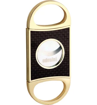 adorini 'Fusion' knipper met dubbele messen goud speciale editie carbon
