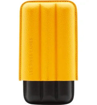 Les Fines Lames Cigar Case Trio Jaune