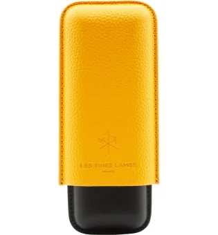 Etui à cigares Les Fines Lames Duo Jaune