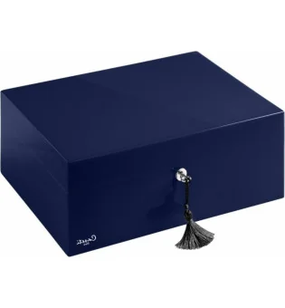 Caseti Humidor Parijs Donkerblauw