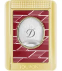 S.T. Dupont sigarenknipper en -steun monogram 1872 bordeauxrood 003478