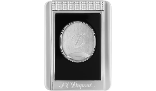 S.T. Dupont Knipper met Dubbel Blad en Sigarenstandaard Zwart & Chroom