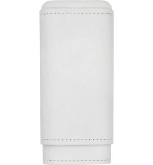 Étui à cigares adorini cigar en cuire véritable 2-3 cigares blanc