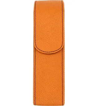 adorini zak sigarenkoker oranje met zwart garen