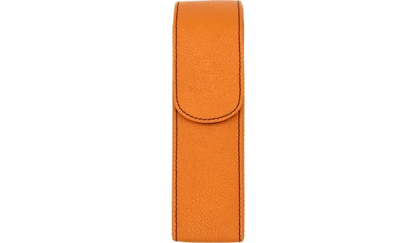 adorini zak sigarenkoker oranje met zwart garen