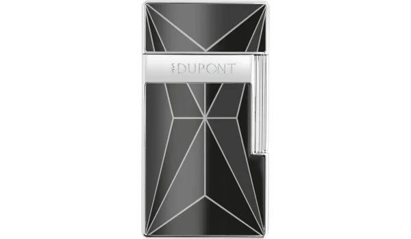 S.T. Dupont Biggy Aansteker Fire X Zwart Chroom 025277