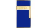 Briquet S.T. Dupont Biggy  Bleu Laqué Doré 025225
