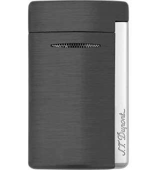 S.T. Dupont Minijet Aansteker Geborsteld Gunmetal 010888