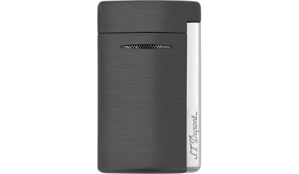 S.T. Dupont Minijet Aansteker Geborsteld Gunmetal 010888